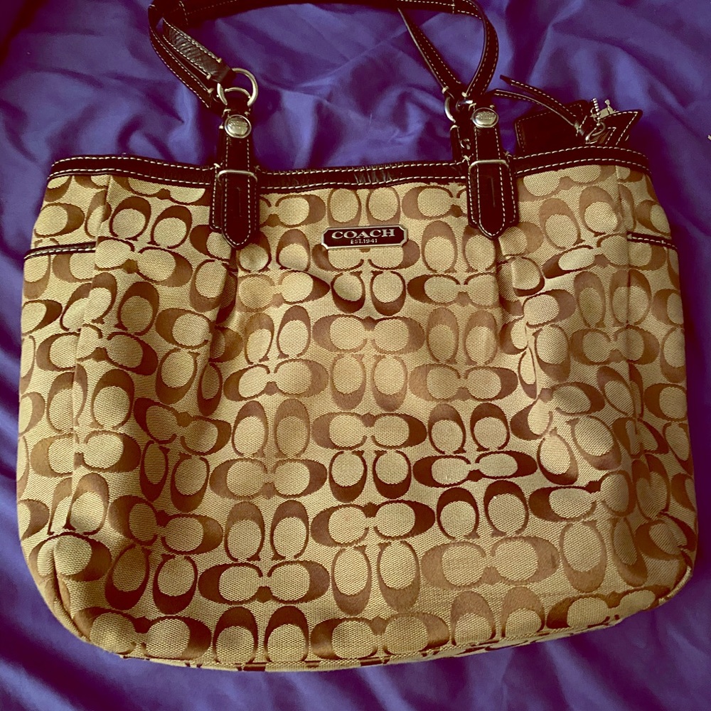 Large Authentic Coach Purse